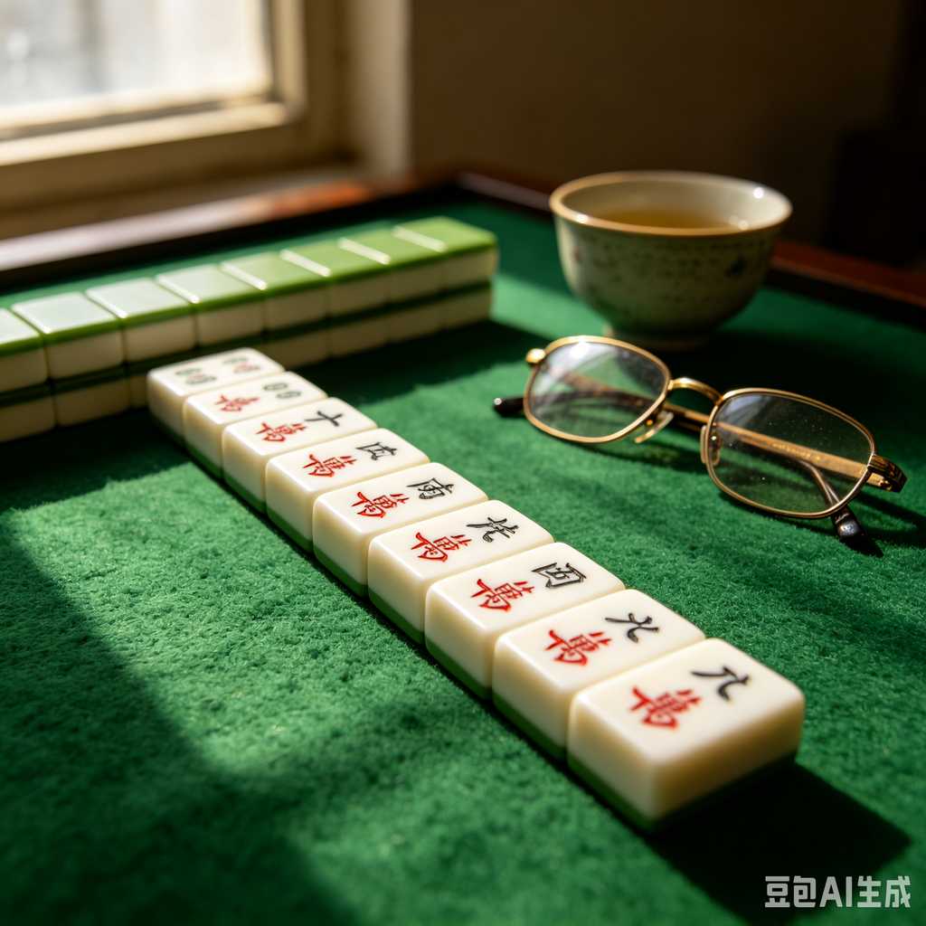 hotel room mahjong set