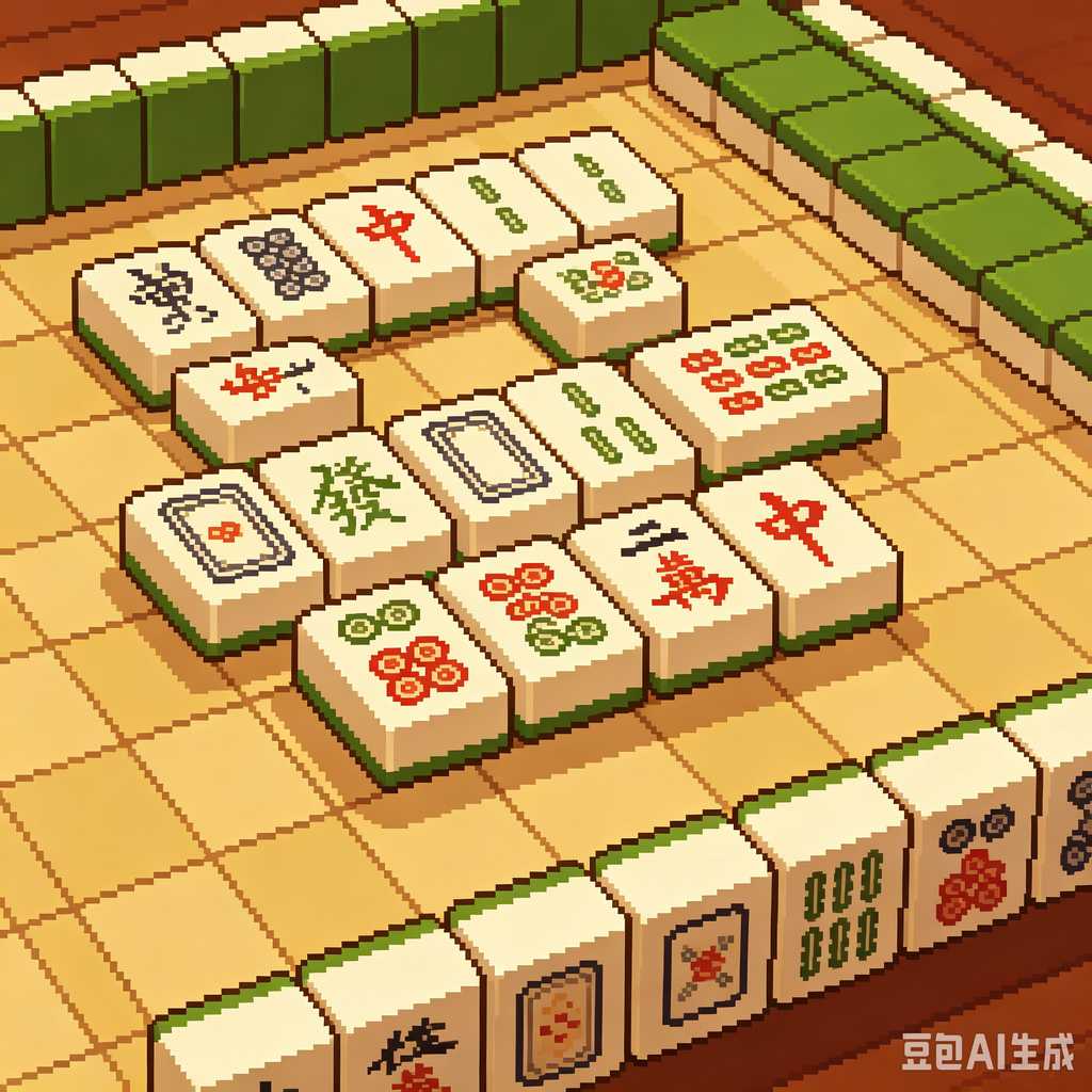 mahjong set with storage case