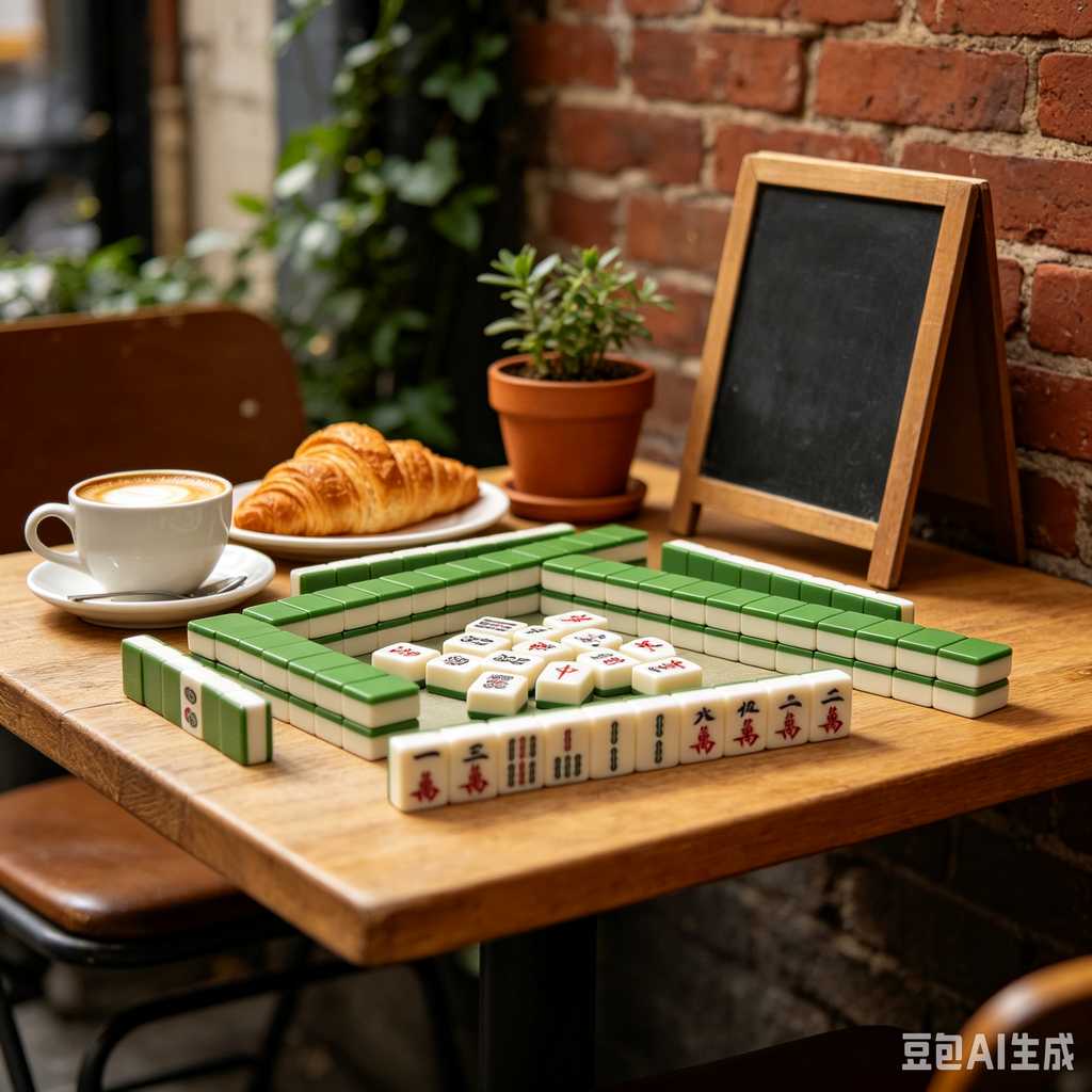 unique decoration mahjong tiles